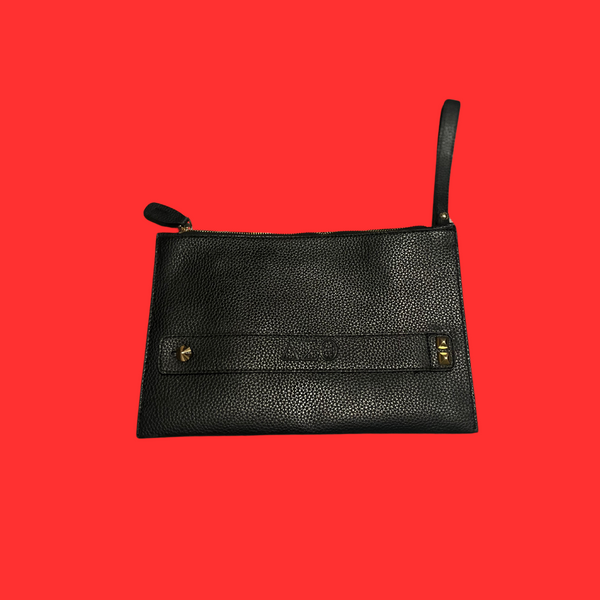 𝚫𝚺𝚯 - Leather Clutch Purse