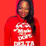 Miss Dope Delta Cut-OWT Sweatshirt - CLEARANCE!