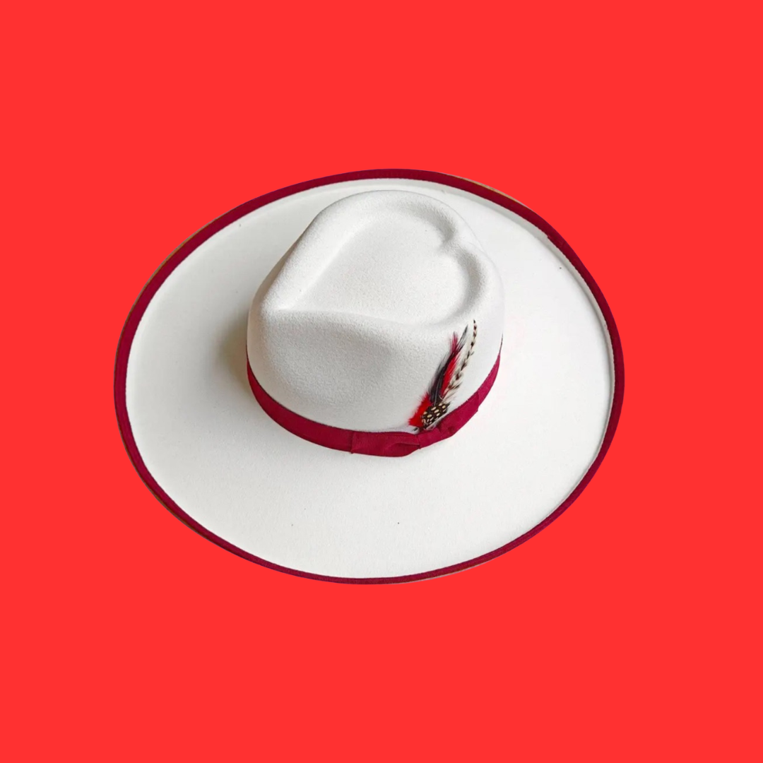 Crimson Boss- Fedora Hat