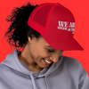 𝚫𝚺𝚯 - WE ARESOCIAL ACTION- Women's Embroidered Trucker Cap