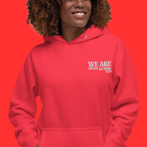 𝚫𝚺𝚯 WE ARE SOCIAL ACTION  -Women's Hoodie