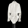 Draw The Line - Drawstring Blouse - FREE Shipping