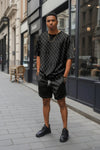 Worthy Bros 3D Graphic Summer Co-ord Set — Tee & Shorts