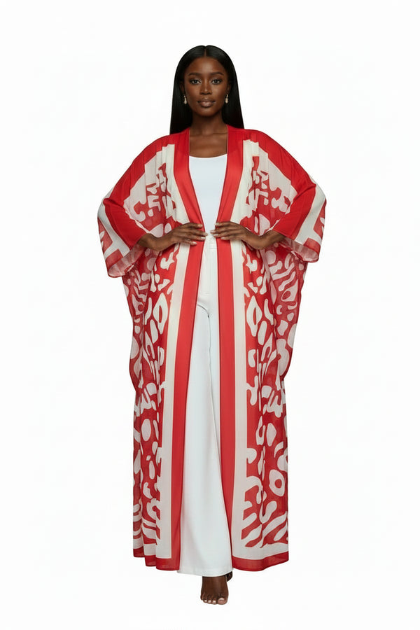 NEW MISS D- Kimono Dress