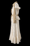 Open Story - Lace-Detail Trench Coat - FREE Shipping