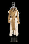 Open Story - Lace-Detail Trench Coat - FREE Shipping