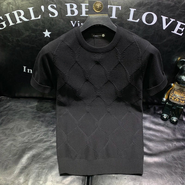 Worthy Bros Solid Knit Business T-Shirt