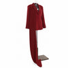 Red Reign - Scarf Detail Blazer - FREE Shipping