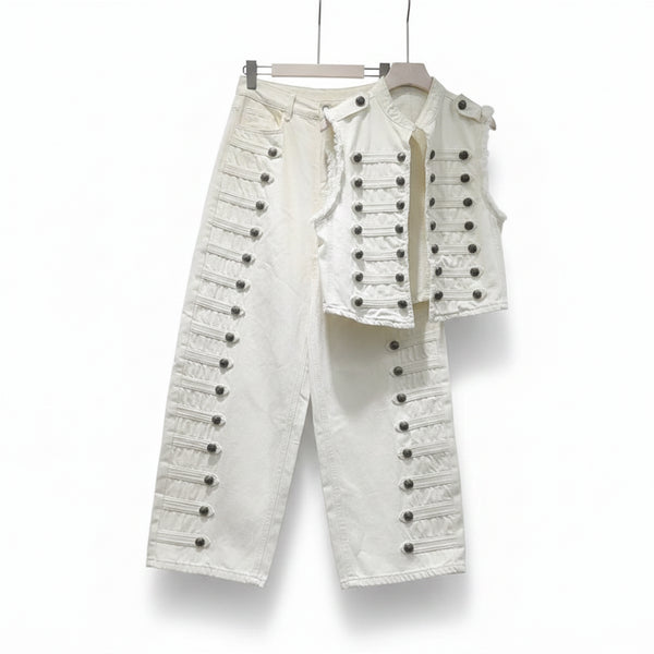 Sista Keeper - Women's Denim Two-piece Sets