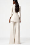 First Impression - Beige Blazer Set - FREE Shipping