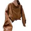 On Her Terms - Faux-Leather Moto Jacket