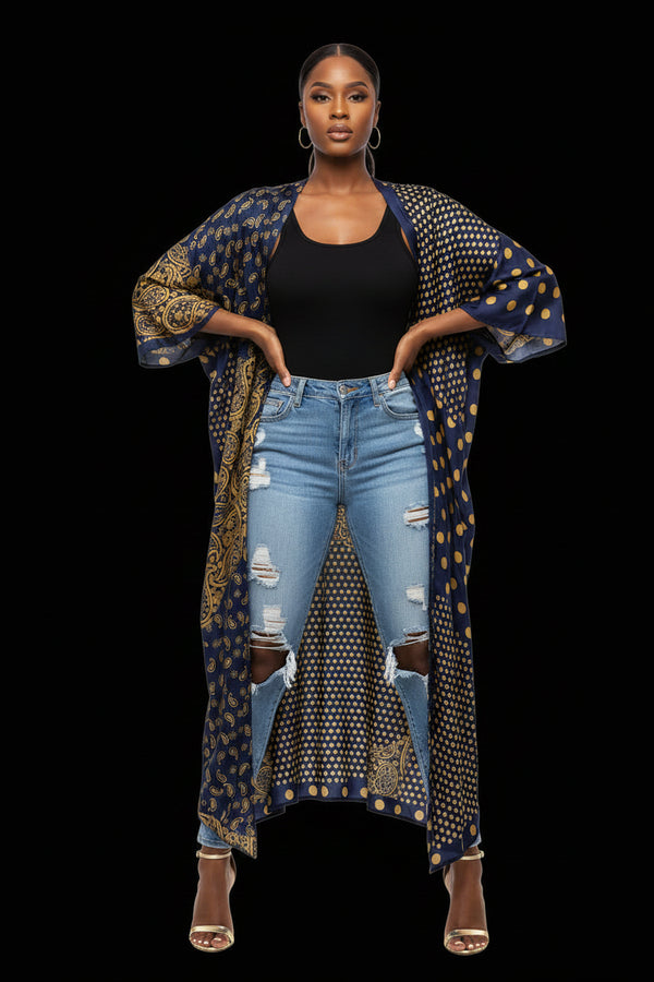 HER - Kimono Cardigan -Worthy Chic Wednesday ITEM OF THE DAY!
