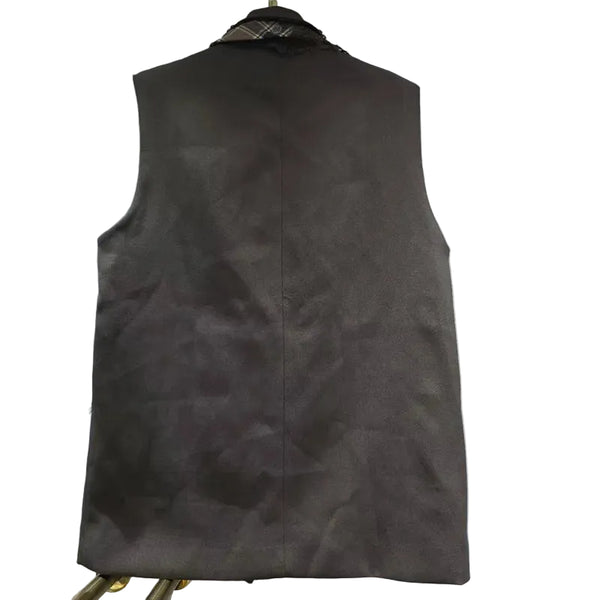 Easy Edge - Denim Lapel Vest