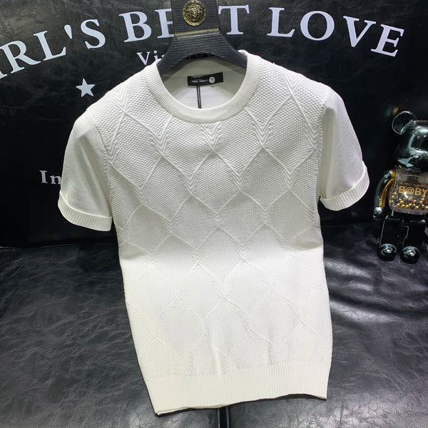 Worthy Bros Solid Knit Business T-Shirt