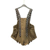 Miss Tie the Look - Wide-Leg Suspender Shorts