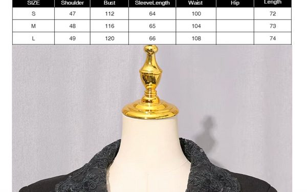 Lace me up- Women's Coat Blazer