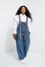 CHIC UNDER $50 -Denim Chic - Plaid Suspender Overalls (Copy)