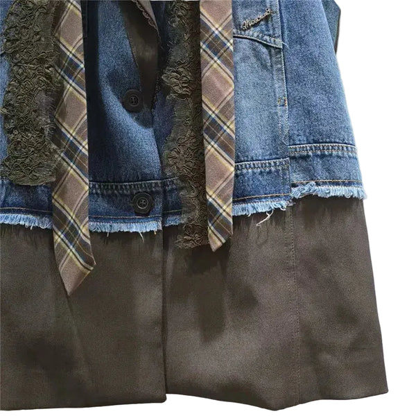 Easy Edge - Denim Lapel Vest