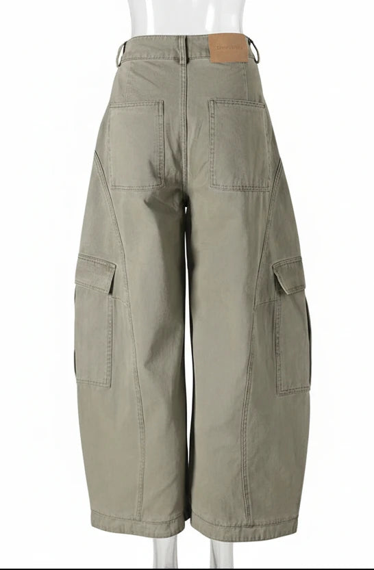 Tiff - Barrel Carrgo Pants -FREE SHIPPING!