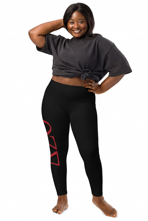 PRICE DROP🔥-𝚫𝚺Θ Signature - Leggings BLK