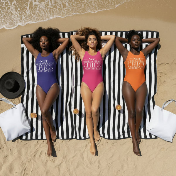 Not Your Average Chick -One-Piece Swimsuit