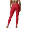 𝚫𝚺Θ-Yoga Leggings (Red) -DST FALL UNDER $40