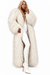Heiresses - Women’s Faux Mongolian Coat - FREE Shipping
