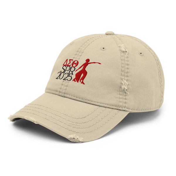 𝚫𝚺𝚯 SPG 2025 -Distressed Hat