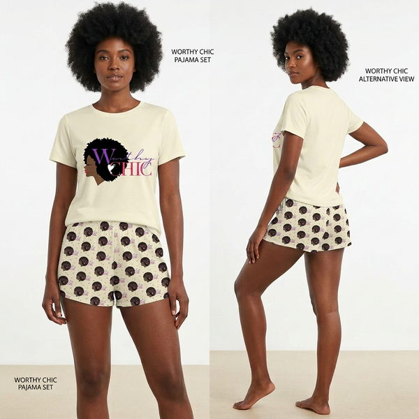 NEW WC- Pajama Short Set