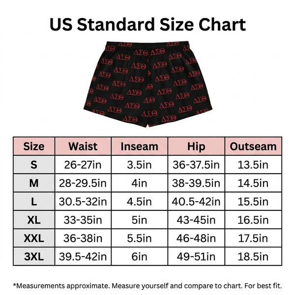 NEW 𝚫𝚺Θ -Pajama Shorts