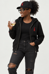 Fortitude- Embroidered Unisex Full Zip Hoodie
