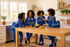 SOROR- Blue/Gold Lounge Wear -PRE-ORDER