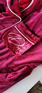 Custom Logo - Women Velvet Pajamas