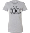 NOT YOUR AVERAGE CHICK! - Worthy Chic Ladies Fitted Tee! - Worthy Chic