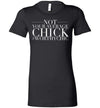 NOT YOUR AVERAGE CHICK! - Worthy Chic Ladies Fitted Tee -SALE! - Worthy Chic