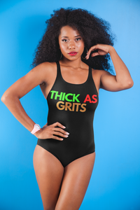 She is Thick AS - Women's Swimsuit JUNETEENTH