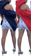 Miss Dope Delta - Cut Out Sweatshirt SALE! - Worthy Chic