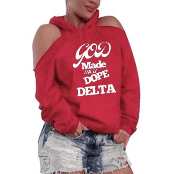 Miss Dope Delta - Cut Out Sweatshirt SALE! - Worthy Chic