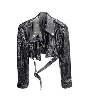 Midnight Chic- Sequin Jacket