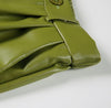 LIME ME Show You- Women's PU Leather Shorts