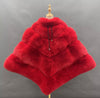 Miss Delta Fierce- Fox Fur Large Poncho