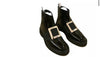 Buckle Up Chic- Women's Ankle Boots