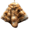 Miss Foxy Brown - Fox Fur Large Poncho