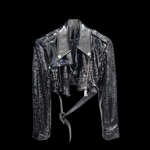 Midnight Chic- Sequin Jacket