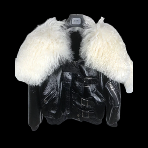 That's Just Mary! -  Shearling Leather Jacket