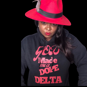 Dope Delta 2 - Sweatshirt Hoodie (Non-Cut-Out)