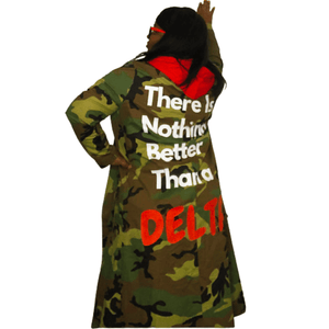 Nothing Better - Long Camo Coat- SALE! - Worthy Chic