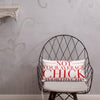 NOT YOUR AVERAGE CHICK -Premium Pillow - Worthy Chic