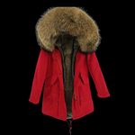 Ms Burr - Women Fur Parka Coat