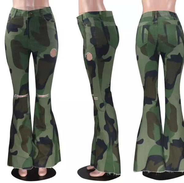Miss Cam - Women Camo Jeans -SALE!